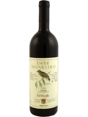 Вино Castellare di Castellina, I Sodi di San Niccolo, Toscana IGT 1998, 0.75 л