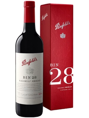 Вино Penfolds, Bin 28 Kalimna Shiraz, gift box 2013, 0.75 л