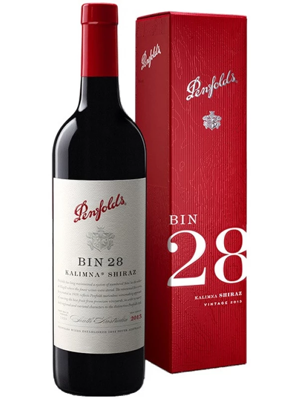 Penfolds, Bin 28 Kalimna Shiraz, gift box