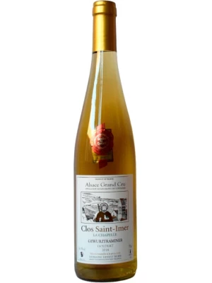 Вино Gewurztraminer La Chapelle Clos Saint Imer AOC Grand Cru Goldert 2018, 0.75 л