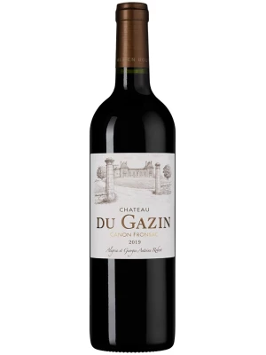 Вино Chateau du Gazin, Canon-Fronsac AOC 2019, 0.75 л