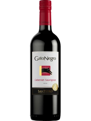 Вино Gato Negro Cabernet Sauvignon 2019, 0.75 л
