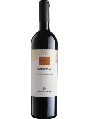 Вино Poggio al Tesoro, Sondraia, Bolgheri Superiore DOC 2018, 0.75 л