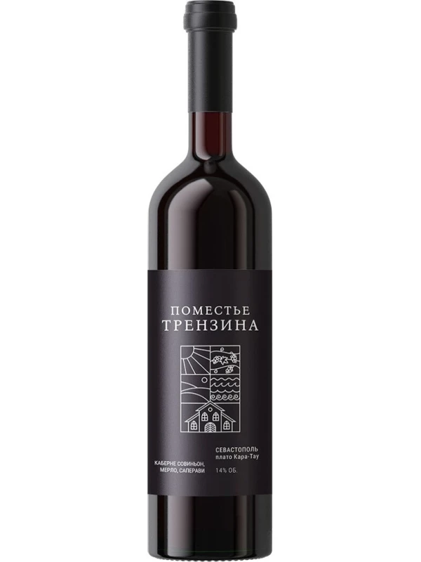 Поместье Трензина Каберне Совиньон-Мерло-Саперави