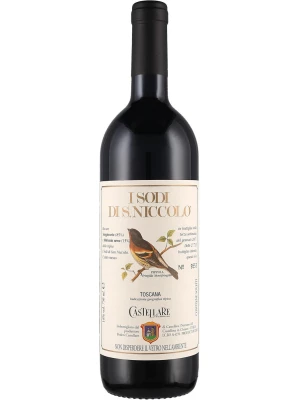Вино Castellare di Castellina, I Sodi di San Niccolo, Toscana IGT, gift box 2008, 0.75 л