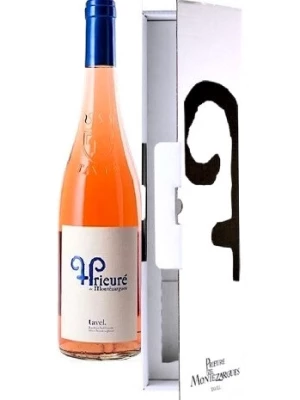 Вино Prieurе de Montеzargues, Rose, Tavel AOC, gift box 2015, 1.5 л