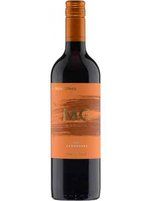 Вино MontGras, MG Estate Carmenere, Valle Central DO 2021, 0.75 л
