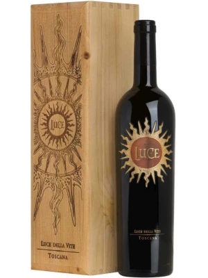 Вино Luce, wooden box 2018, 0.75 л