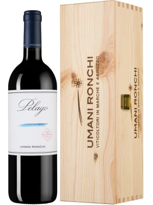 Вино Pelago, Marche Rosso IGT, wooden box 2017, 0.75 л