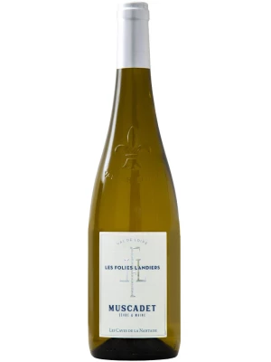 Вино Les Caves de la Nantaise, Les Folies Landiers Muscadet Sevre et Maine AOC 2019, 0.75 л