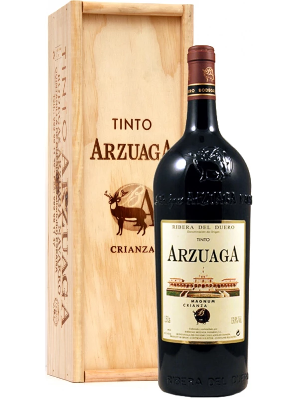 Arzuaga Crianza, wooden box