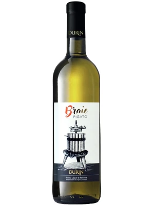 Вино Durin, Pigato Braie, Riviera Ligure di Ponente DOC 2018, 0.75 л