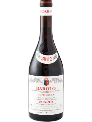 Вино Scarpa, Tettimorra Barolo DOCG 2012, 0.75 л