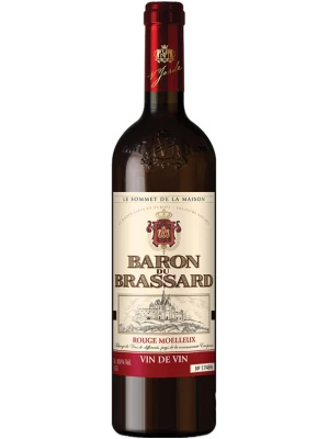 Вино Baron du Brassard Rouge Moelleux 0.75 л