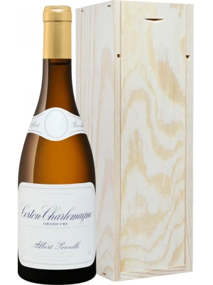 Вино Albert Ponnelle, Corton-Charlemagne Grand Cru AOC, wooden box 2018, 0.75 л