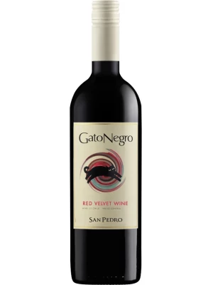 Вино San Pedro, Gato Negro Semi-Sweet Red 2016, 0.75 л