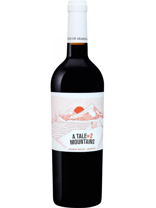 A Tale of 2 Mountains Red