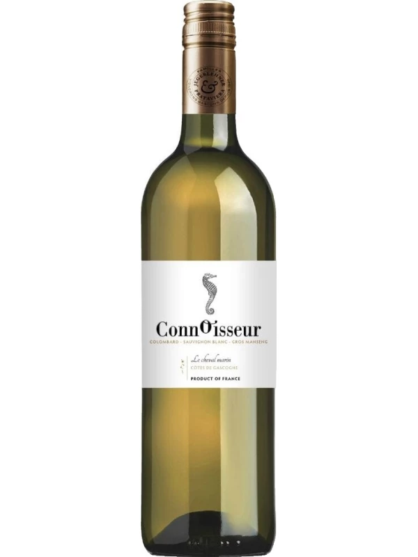 Connoisseur, Le Cheval Marin Colombard-Sauvignon Blanc-Gros Manseng, Cotes de Gascogne IGP