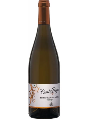 Вино Cuatro Rayas, Fermentado en Barrica Verdejo, Rueda DO 0.75 л