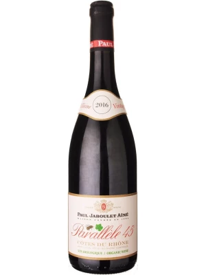 Вино Paul Jaboulet Aine, Parallele 45 Rouge, Cotes du Rhone 2016, 1.5 л
