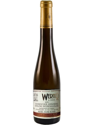 Вино Weingut Werner & Sohn, Schweicher Annaberg Riesling Beerenauslese 2005, 0.375 л