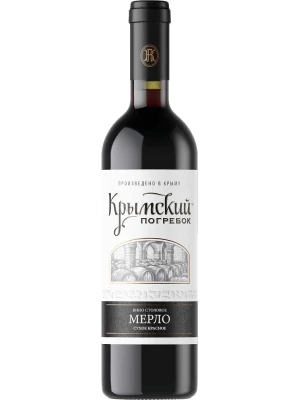 Вино Крымский Погребок Merlot 0.75 л