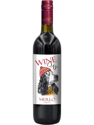 Вино Wine Day Merlo 0.75 л