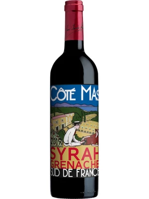 Вино Cote Mas Syrah Grenache, Pays d'Oc IGP 2019, 0.75 л