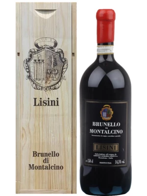 Вино Lisini, Brunello di Montalcino wooden box 2013, 1.5 л