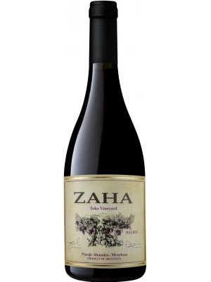 Вино Bodega Teho, Zaha Toko Vineyard Malbec 2019, 0.75 л