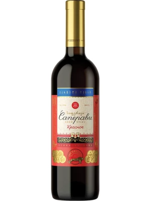 Вино Грузвинпром, Саперави 0.75 л