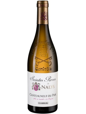 Вино Saintes Pierres de Nalys Blanc, Chateauneuf-du-Pape AOC 2018, 0.75 л