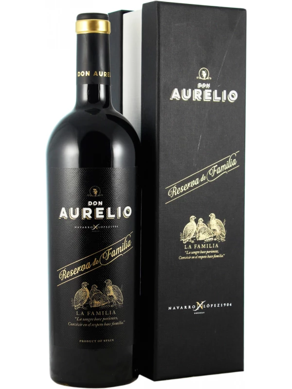 Don Aurelio Reserva de Familia, Valdepenas DO, gift box