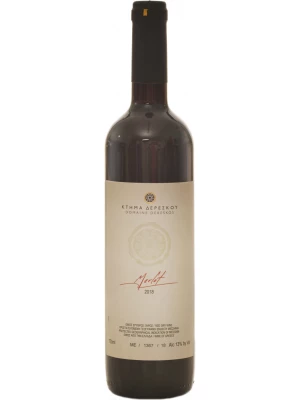 Вино Domaine Dereskos, Merlot 2018, 0.75 л