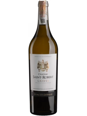 Вино Chateau Saint-Robert, Poncet Deville Blanc, Graves AOC 0.75 л