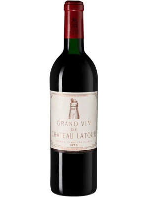 Вино Chateau Latour, Pauillac AOC 1-er Grand Cru Classe 1973, 0.73 л