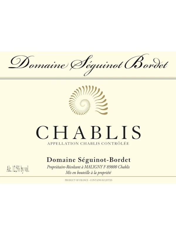 Domaine Seguinot-Bordet, Chablis AOC