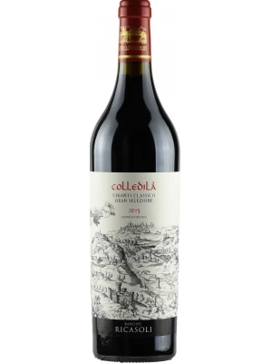 Вино Barone Ricasoli, Colledila, Chianti Classico Gran Selezione DOCG 2015, 0.75 л