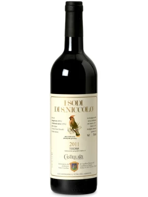 Вино Castellare di Castellina, I Sodi di San Niccolo, Toscana IGT 2011, 0.75 л