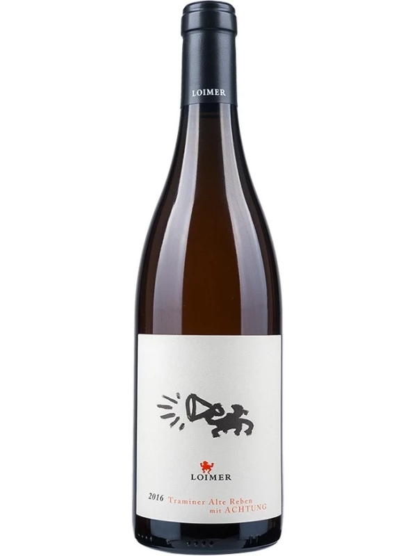 Loimer, Traminer Alte Reben mit ACHTUNG