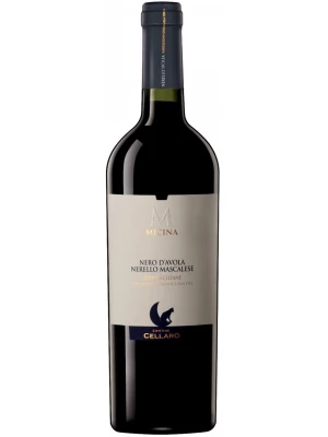 Вино Cantine Cellaro, Micina Nero d'Avola Nerello Mascalese, Terre Siciliane IGP 2016, 0.75 л
