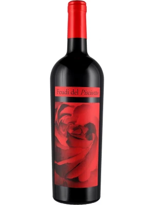Вино Feudi del Pisciotto, Valentino Merlot, Sicilia IGT 2017, 0.75 л