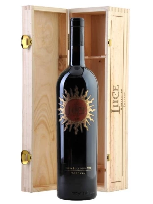Вино Luce, wooden box 2008, 1.5 л