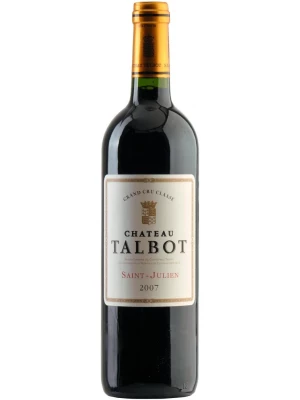 Вино Chateau Talbot, St-Julien AOC 4-me Grand Cru Classe 2007, 0.75 л
