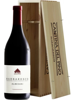 Вино Cantina del Pino, Barbaresco Albesani wooden box 2014, 3 л