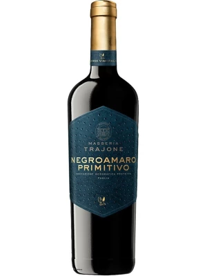 Вино Femar Vini, Masseria Trajone Negroamaro-Primitivo, Puglia IGP 2017, 0.75 л