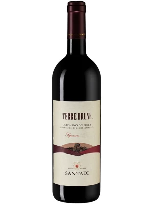 Вино Terre Brune, Carignano del Sulcis DOC Superiore 2018, 0.75 л