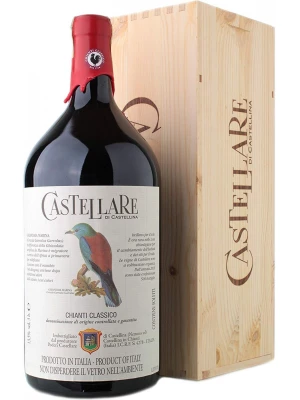 Вино Castellare di Castellina, Chianti Classico DOCG, wooden box 2017, 3 л