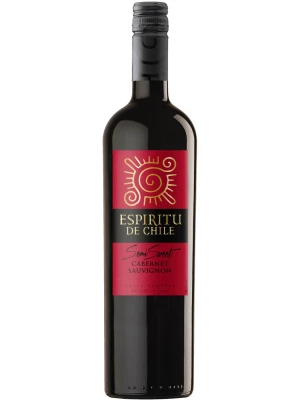 Вино Espiritu de Chile Cabernet Sauvignon Semi-Sweet, Valle Central DO 0.75 л