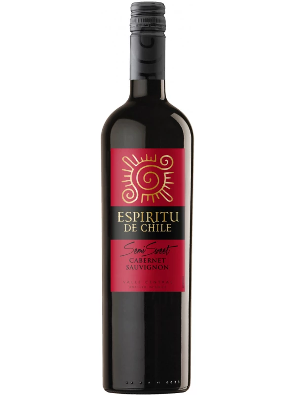 Espiritu de Chile Cabernet Sauvignon Semi-Sweet, Valle Central DO